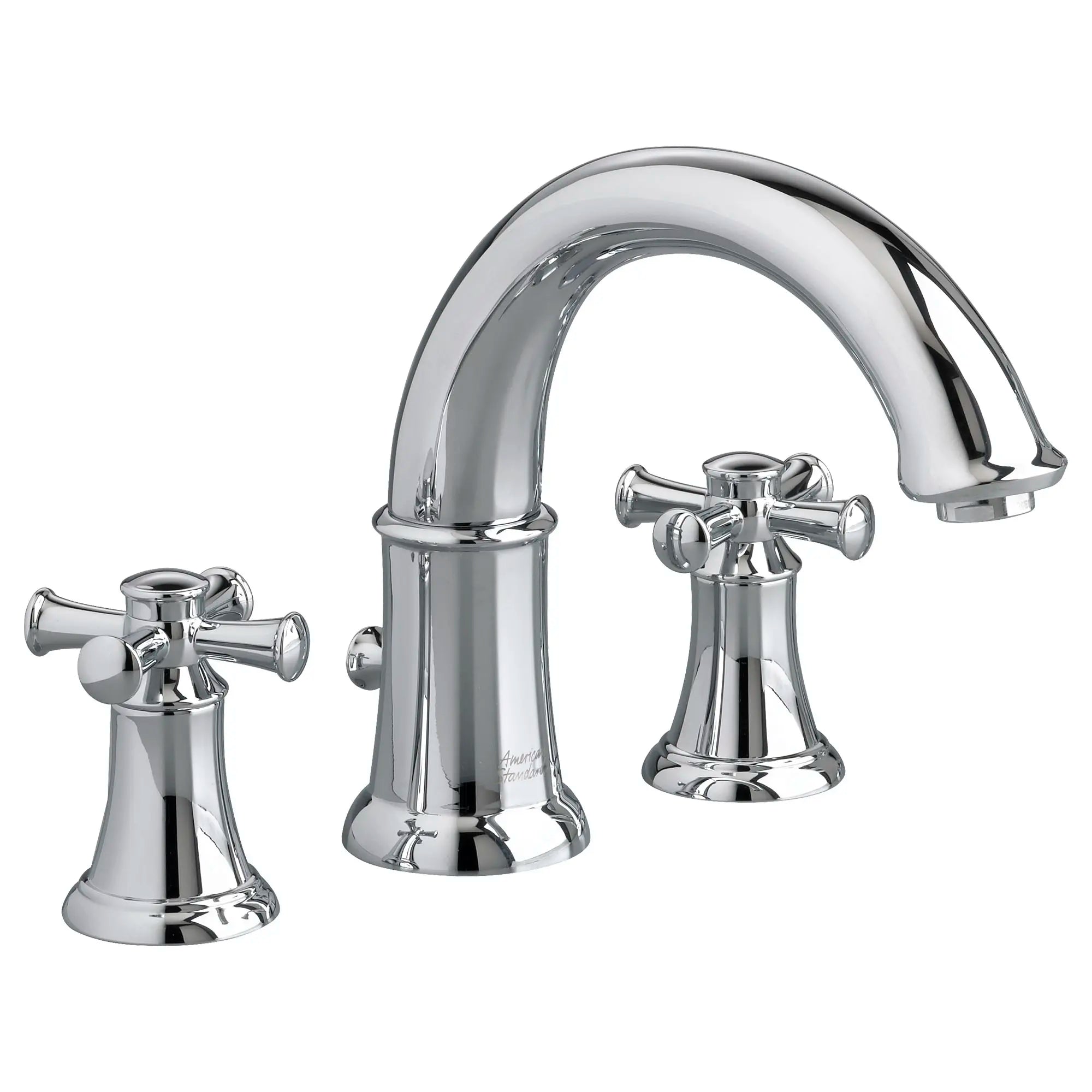 Portsmouth Bathtub Faucet for Flash Rough-in Valve with Lever Handles — thumbnail 2